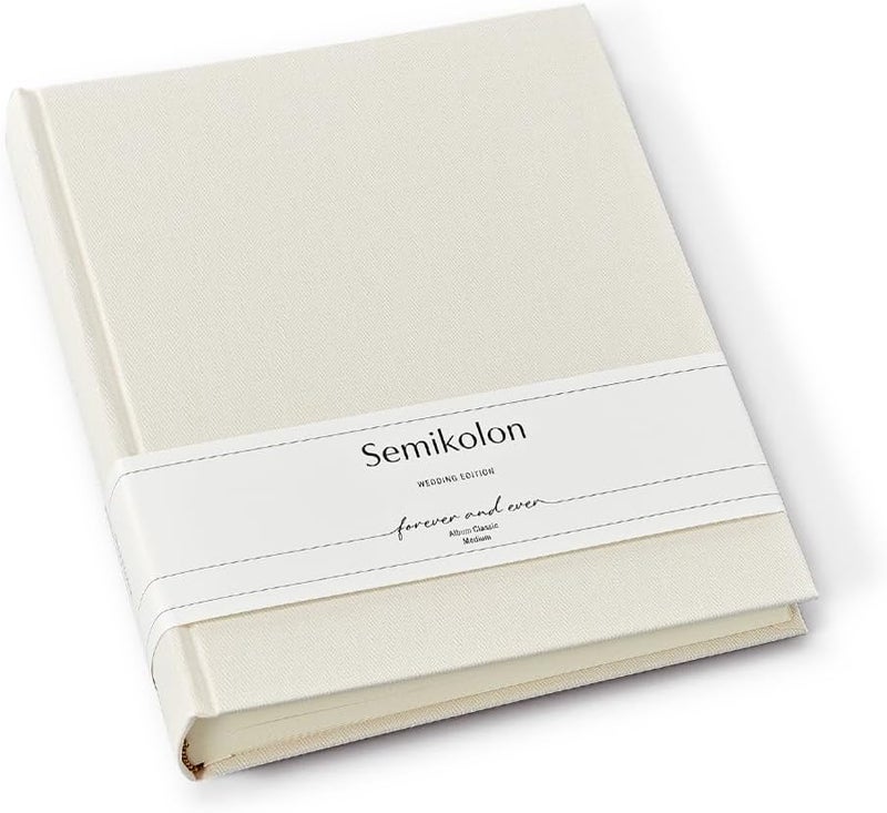 Semikolon - Classic Event Photo Album Wedding Edition, Chamois - 80 Pages - Image 1